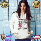 I Wear Pink For Myself My Scars Tell A Story They Are A Reminder Of Time Shirt