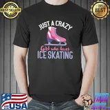 Ice Skater Figure Skater Girls Winter Sports Ice Skating T-shirt