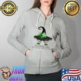 Id curse you but youre not worth the herbs hat witch flower halloween s Full Zip Hooded