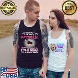 I'm Telling You I'm Not A Rottweiler My Mom Said I'm A Baby Mom Is Always Right Shirt Tank Top