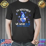 In November We Wear Blue Gnomes Diabetes Awareness Costume T-Shirt Unisex