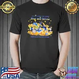 In October We Wear Blue And Yellow Down Syndrome Awareness Tractor Pumpkin Sunflower shirt