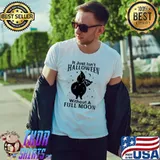 It Just Isn't Halloween Without A Full Moon Cat Shirt Unisex