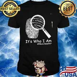 It's Who I Am Music Teacher Shirt