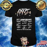 James Bond 007 59th Anniversary Thank You For The Memories Shirt