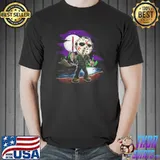 Jason Voorhees Moon Halloween Shirt Unisex