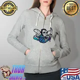 Jason Voorhees Murder Hornets Shirt Full Zip Hooded