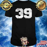 Jersey On Back Numero Number 39 T-shirt