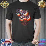 Jesus Loves Retro You Bold Vintage Style T-s Unisex