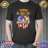 Jesus Said Go Hunting Genesis America Flag Shirt