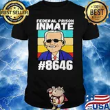Joe Biden Federal Prison Inmate #8646 Vintage Shirt