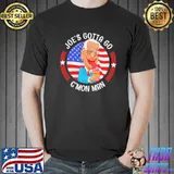 Joes Got Go Cmon Man Humorous Anti Joe Biden Usa Flag s Unisex