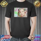Kate Beckinsale Watercolor Ricky Barnard Shirt Unisex