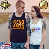 Keno and Beer Funny Raglan Baseball T-s Tank Top