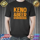 Keno and Beer Funny Raglan Baseball T-s Unisex