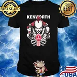 Kenworth Pennywise hug logo halloween Scary Clown Horror Gift shirt