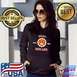 KERRY Ireland Shamrock Claddagh Vintage T-Shirt Hoodie
