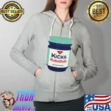 KICKS rubadub relieves stress T-Shirt Full Zip Hooded