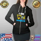 Kids I Dig Hanukkah Excavator Construction Toddler Hanukkah Boys T-Shirt Full Zip Hooded