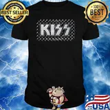 Kiss rock music logo shirt