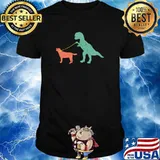 Labrador Dinosaur dog lover T-Shirt