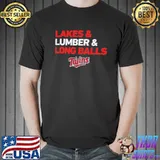 Lakes and Lumber and Long Balls Minnesota Twins s Unisex