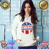 Let's Go Brandon American flag Funny T-Shirt