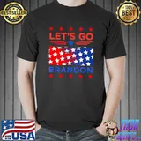 Let's go brandon american flag Joe Biden chant T-shirt