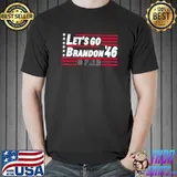 Let's Go Brandon FJB Conservative Anti Liberal US Flag T-Shirt