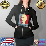 Let's Go Brandon Joe Biden T-Shirt Full Zip Hooded