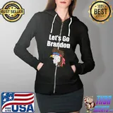 Let's Go Brandon Meme T-Shirt Full Zip Hooded