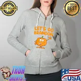 Let's Go Brandon Pumpkin Halloween 2021 T-Shirt Full Zip Hooded