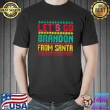 Let's Go Brandon Tee, Lets Go Brandon Ugly Christmas Sweater T-Shirt