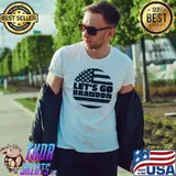 Let's Go Brandon US Flag Conservative Anti Liberal T-Shirt Unisex