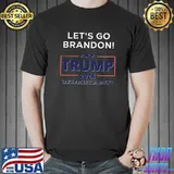 Let's Go Brandontake America back Pro Trump 2024 Flag Anti Joe Biden T-shirt
