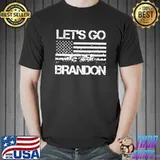 Let's Go Brandon American flag T-Shirt