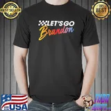 Lets go brandon colors racing shirt