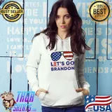 Let’s Go Brandon Conservative Anti Liberal American Flag Shirt