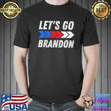 Let’s Go Brandon Conservative US Flag Meme Shirt Unisex