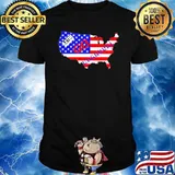 Let’s Go Brandon Donald Trump America Map shirt