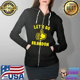 Let's Go Brandon Funny F Joe Biden Sports Fan Chant T-Shirt Full Zip Hooded
