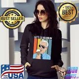 Lets Go Brandon Funny Ice Cream Cone Meme Empty Shelves Joe T-Shirt Hoodie