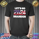 Let's Go Brandon Funny USA 2024 T-Shirt Unisex