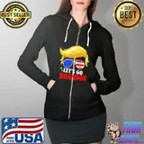 Let’s Go Brandon Joe Biden Chant Impeach Biden America Flag Shirt Full Zip Hooded