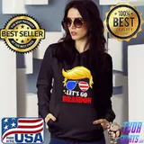 Let’s Go Brandon Joe Biden Chant Impeach Biden America Flag Shirt Hoodie