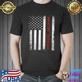 Lets Go Brandon shirt distressed American Flag T-Shirt