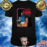 Let’s Summon Demon Goth Satan Vintage Teens Halloween Shirt