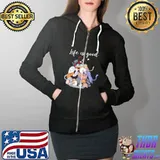 Life IS Good Full Of Cat Shirt Full Zip Hooded