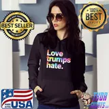 Love Trumps Hate Lgbt Colorful Rainbow shirt