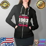 Mad in Happy 58th birthday to those born in November 1963. T-Shirt Full Zip Hooded